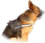 Reflective Nylon Dog Harness for German Shepherd with handle-H6Plus