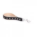'Extra Chic' Studded Leather Dog Collar