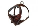 Heavy Duty Dog Work Leather Harness for Traning and Walking