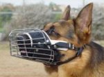 German Shepherd Wire Basket Dog Muzzle Easy to Breathe