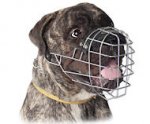 Genuine Wire Large Dog Bullmastiff Muzzle-Big Basket Dog Muzzle