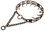 Steel - Antique Copper Plated Dog Pinch Prong Collar - 50145 (13) (3.99mm (1/6 inch))