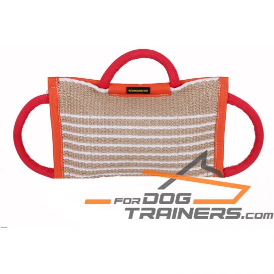 Duly Stitched Jute Bite Pad for Dog Training