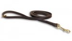 Walking and Tracking Leather Dog Leash of Handcrafted Design