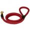 Tough Nylon Cord Dog Leash for Large Dogs with Extra Strong Brass Snap Hook