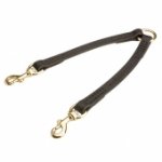 Stitched leather Dog Leash Coupler - Extra Strong