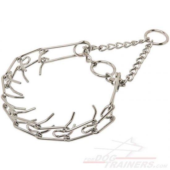 "Like a Mama's Pinch" Dog Prong Collar - 1/10 inch (2.3 mm) prong's diameter