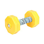 'High Load' Reliable Dog Training Dumbbell with Plastic Weight Plates - 1000 g (1 kg)