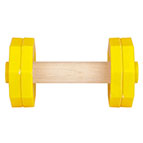 'Daily Training' Wooden Dog Dumbbell with Plastic Removable Plates for Schutzhund Training II 1000 g