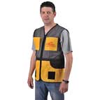 Air Ventilated Dog Training Vest with Convenient Large and Small Pockets
