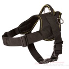 Fila Brasileiro Nylon dog harness with handle-Brazilian Mastiff