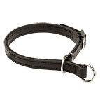 Effective Leather Choke Dog Collar for Obedience Training