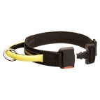 Nylon Dog Collar for Any Weather with Handle and Quick Release Buckle