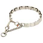 NEW NECK TECH STAINLESS STEEL Dog pinch prong collar - 50155 014 (55) ( Made in Germany )