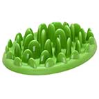 "Grassy Plate" Interactive Pet Feeder for Small Breeds