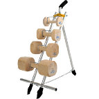 Dumbbell Stand for Professional Dog Training