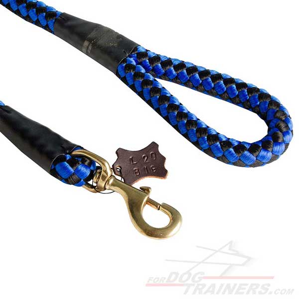 Rustproof snap hook of Nylon Cord Dog Lead