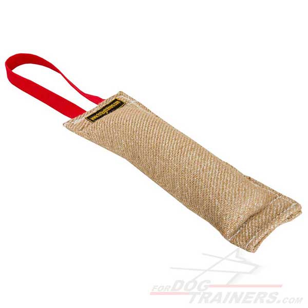 Jute Bite Tug with Stitched Carefully