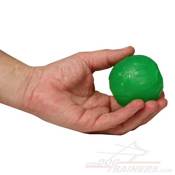Treat Dispensing Chew Dog Ball Rubber
