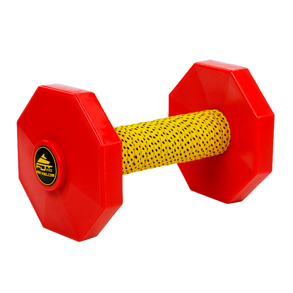 Perfect for Training Dog Dumbbell with 2 Removable Plastic Plates