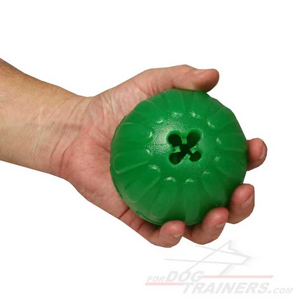 Special Rubber Dog Ball for Food Dispensing
